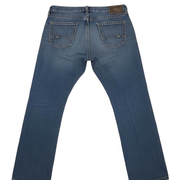 Ariat M5 Men's Blue Jeans Size 38 - Picture 4 of 6